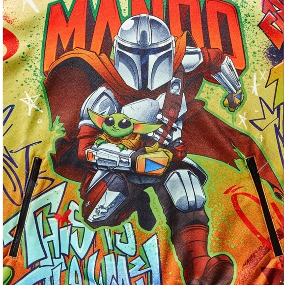 Sprayground Star Wars Mandalorian On The Run Hoody - Picture 5 of 15